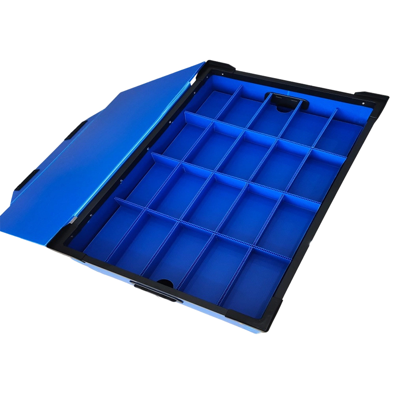 Opdelt Coroplast PP Hulplade Hardware Sorteringskasse