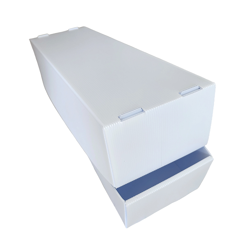 Fugtsikker stabelbar Corflute Plastic Seafood Box